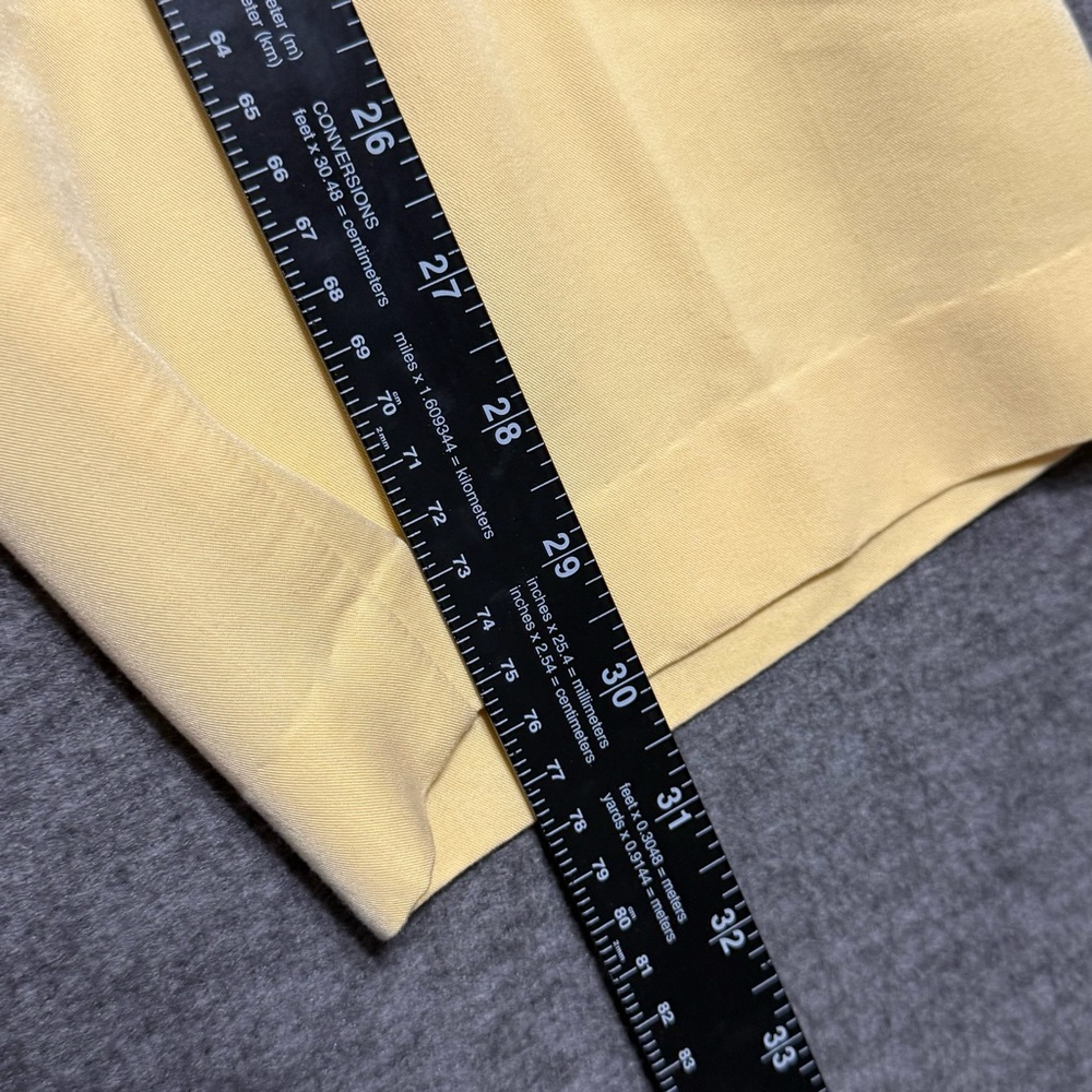 Alfred Dunner Floral Blue Top & Yellow  Capri Pants Set Shirt PS & Capri Size 8 - Picture 15 of 16